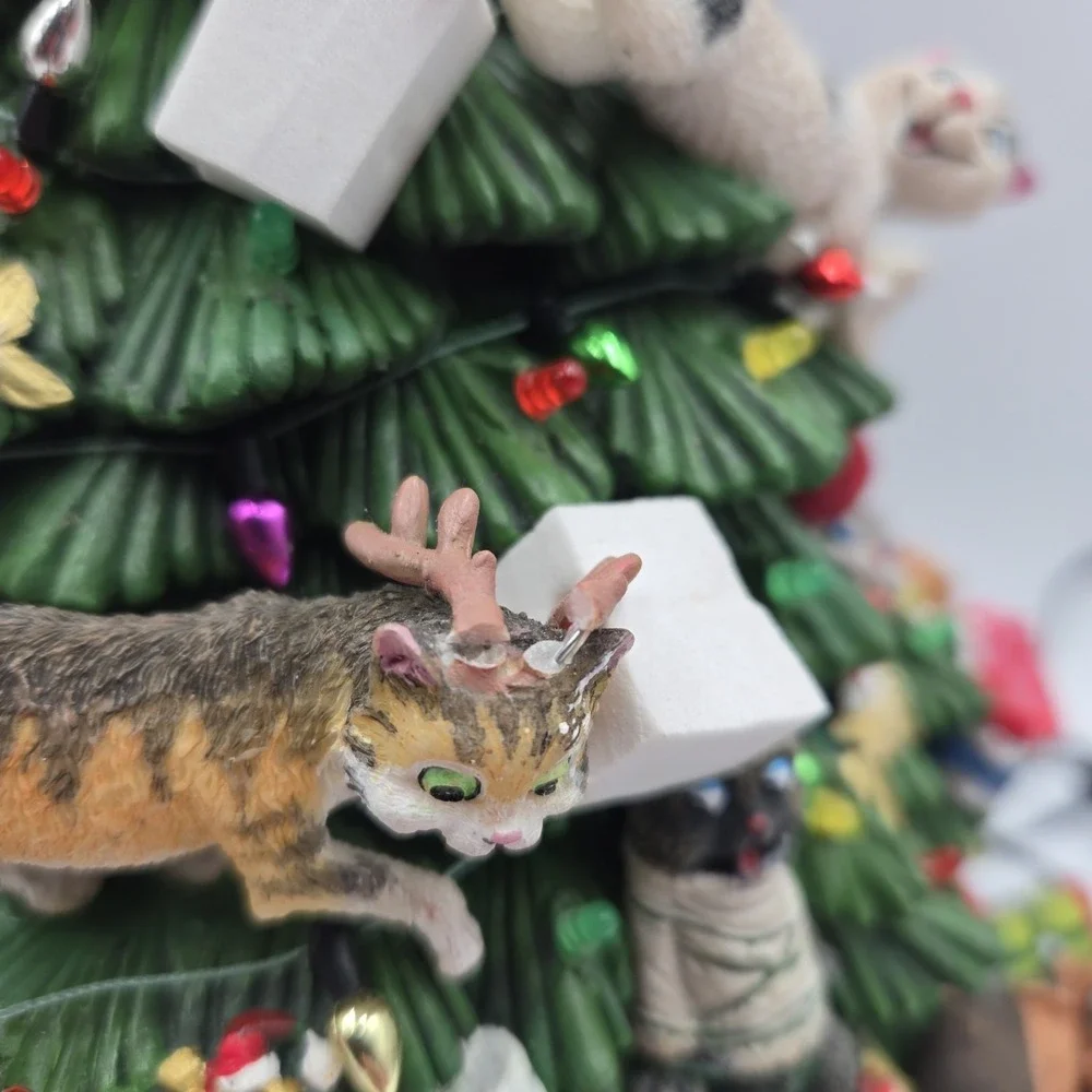 COMICAL CATS‎ Christmas Tree Danbury Mint 12
